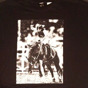 Forever 21 Black Rodeo Graphic Tee